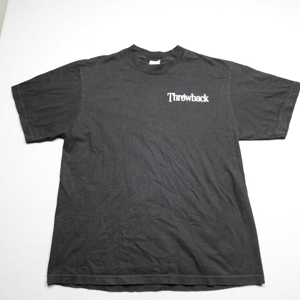 Shaka Wear Throwback City Shirt Mens Large Black Houston Donkeeboy Hip Hop Tee